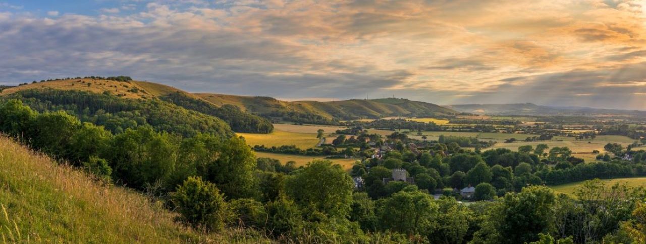 South-downs landscape