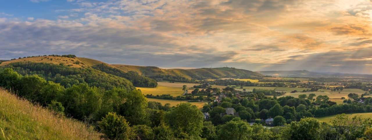 South-downs landscape